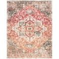 thumbnail image 3 of SAFAVIEH Saffron Alvina Distressed Area Rug, Beige/Red, 8' x 10', 3 of 5