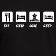 thumbnail image 3 of CafePress - Typical Shift Men's Fitted T Shirt (Dark) - Men's Fitted T-Shirt, 3 of 4