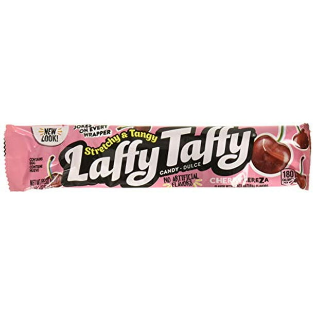 Wonka Laffy Taffy Sparkle Cherry, 24/1.5oz bars