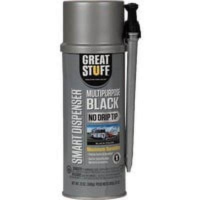 Great Stuff Multipurpose Black Foam Sealant Smart Dispenser - Insulated - 12 Oz