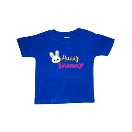 

Inktastic Hunny Bunny White Bunny Easter Bunny Rabbit Gift Baby Boy or Baby Girl T-Shirt