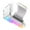 White, variant on Vertical GPU Mounting Bracket with 15cm PCI-E 4.0 X16 Riser Cable (White Bright)