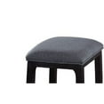 thumbnail image 2 of Stunning Gray Fabric Counter Height Stool In Weathered Classy Style And, 2 of 2