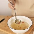 thumbnail image 4 of Louche à Soupe à Long Manche Creative, Cuillère de Service en Acier Inoxydable Robuste, Louche à Fente Professionnelle Robuste pour Vaisselle et Soupe (2 Pcs), 4 of 7