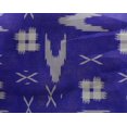 thumbnail image 4 of oneOone Georgette Viscose Fabric Arrow Sign & Check Kasuri Decor Fabric Printed BTY 42 Inch Wide, 4 of 4