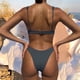 thumbnail image 3 of WILLBEST Traje de Baño Mujer Natacion Traje de Baño de Dos Piezas para Mujer Bikini de Color Sólido, 3 of 4