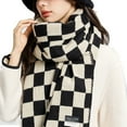 thumbnail image 1 of Bufanda de invierno, Bufandas cálidas, Accesorios para clima frío, Bufandas con flecos, 1 of 5