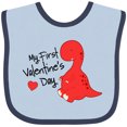 thumbnail image 3 of Inktastic My First Valentine's Day Boys or Girls Baby Bib, 3 of 4