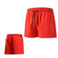 thumbnail image 4 of Pejock Men's 7" Athletic Running Shorts - Solid Color, Drawstring Waist with Pockets for Training, Gym, Fitness, 4 of 9