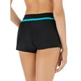 thumbnail image 7 of FUTATA Women's Side Slit Swim Shorts, Split Quick Dry Swim Beach Shorts, Plus Size Sports Shorts, 7 of 7