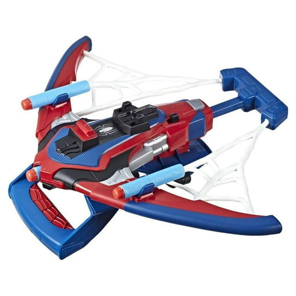 Spider-Man Web Shots Spiderbolt NERF Powered Blaster Toy, Fires Darts, Includes 3 Darts, For Kids Ages 5 and Up