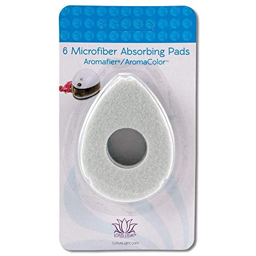 Essential Oil Diffusers And Portable Humidifiers Aromafier/AromaColor Refill Pads Single Pack of 6 Pads