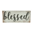 thumbnail image 3 of VHC Brands Celebrate Grace Blessed MDF Sign 7x16, Spring Decor, Home Decorations for Wall or Door, Spring and Easter Hanging Decoration, 3 of 4