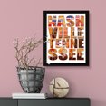 thumbnail image 4 of Designs ByLITA Nashville, Tennessee Inspirational, 8 x 10 White Wall Print (Framed) | American Cities Stylish Home Decoration, 4 of 6