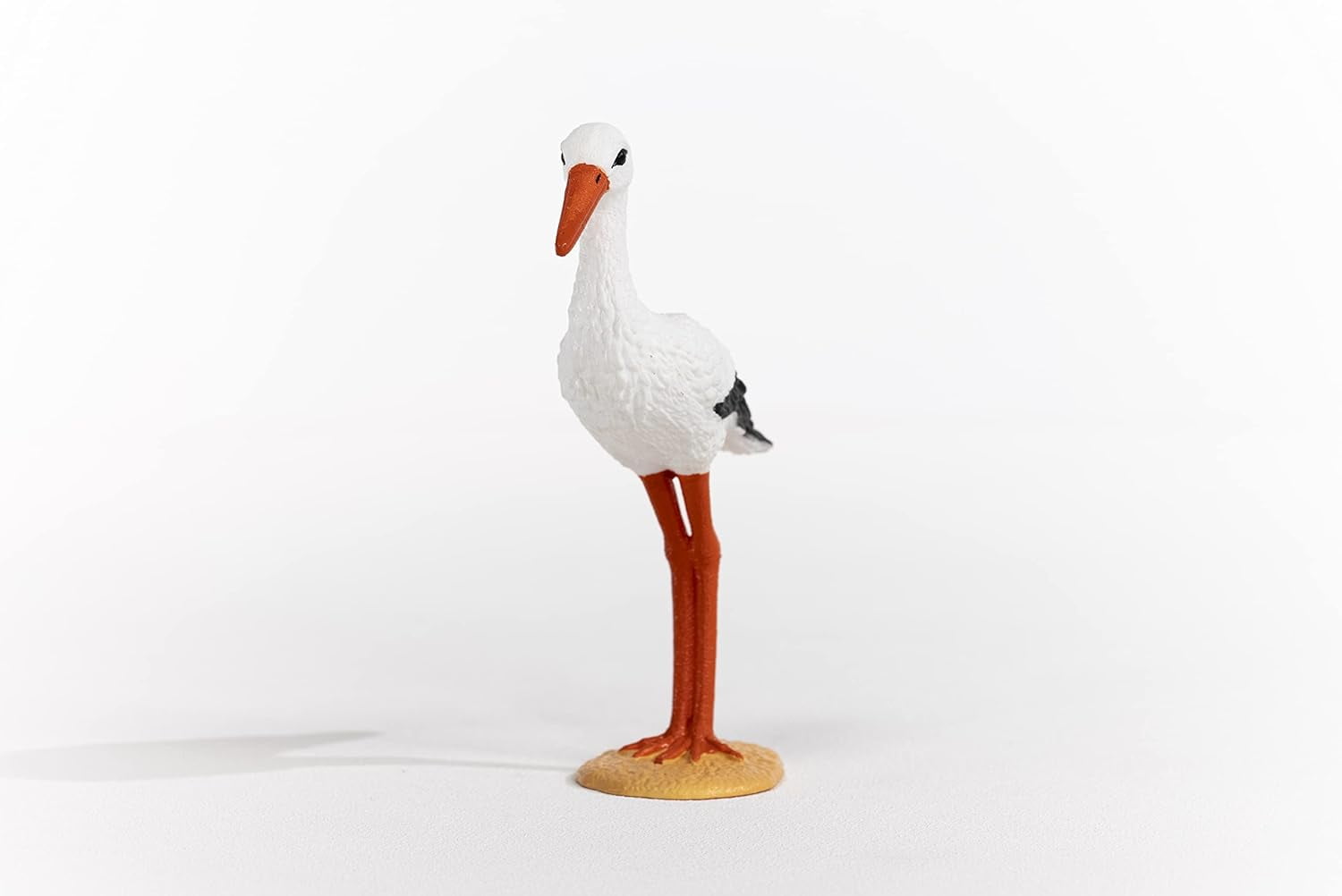 Schleich Farm World, Realistic Bird Animal Toys for Boys and Girls 3 and Above, Stork Toy Figurine, Ages 3+