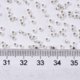 thumbnail image 4 of Glass Seed Beads Fit for Machine Eembroidery Silver Lined Round Silver 11/0 2x1.5mm Hole: 1mm about 3333pcs/50g, 4 of 4