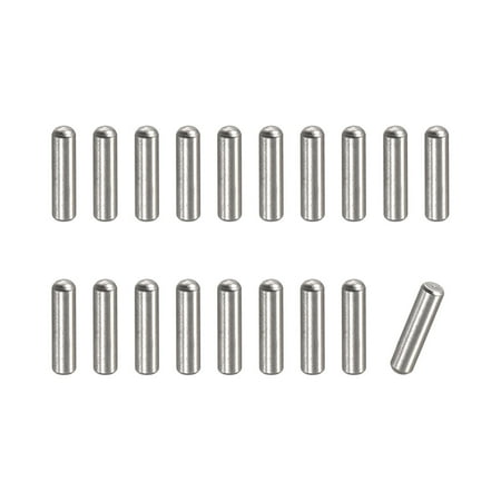 

1.5x8mm Dowel Pins 20 Pack Round Head Flat Chamfered End Dowel Pin