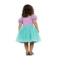 thumbnail image 3 of Disney Princess Toddler Girls Ariel Cosplay Tutu Dress with Puff Sleeves, Sizes 12M-5T, 3 of 7