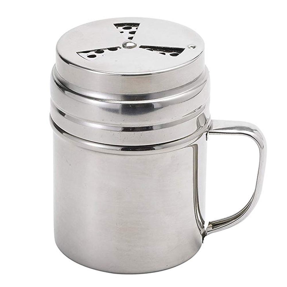 NK HOME Kitchen Adjustable Stainless Steel Dredges Sugar Pepper Salt