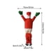 thumbnail image 2 of Adornos navideños, adornos navideños, regalos navideños, nuevo Papá Noel de terciopelo con pantalones quitados y decoración de pared para escalar, colgante de Papá Noel, regalo navideño, muñecas compl, 2 of 2
