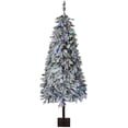thumbnail image 1 of Bingirl 6FT Pre-Lit Christmas Tree with 200 Color Changing LED Lights, 8 Modes, and Metal Stand, 1 of 7