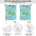 thumbnail image 2 of Easygdp Avocado Work Out Garden Flag Yard Flag Welcome Flag, Double-Sided, Weather Resistant for Outdoor Decor - 28"x40", 2 of 9