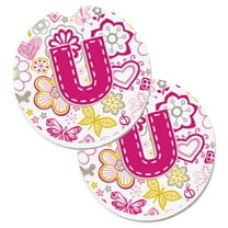 Set of 2 Cup Holder Car Coasters