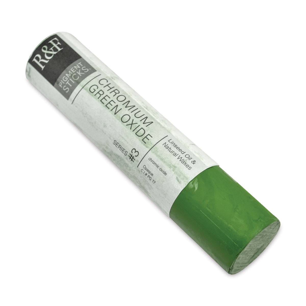 R&F Handmade Paints 2232 Oil Pigment Stick 188ml Chrome Oxide Green