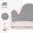 thumbnail image 5 of Soft Oven Mitts, Heat-Resistant Cooking Gloves, Thick Cotton Lining, Gripping for Baking, Grilling, 2Pcs Kitchen Mitts Apricot Pink 10.6x5.9inch, 5 of 6