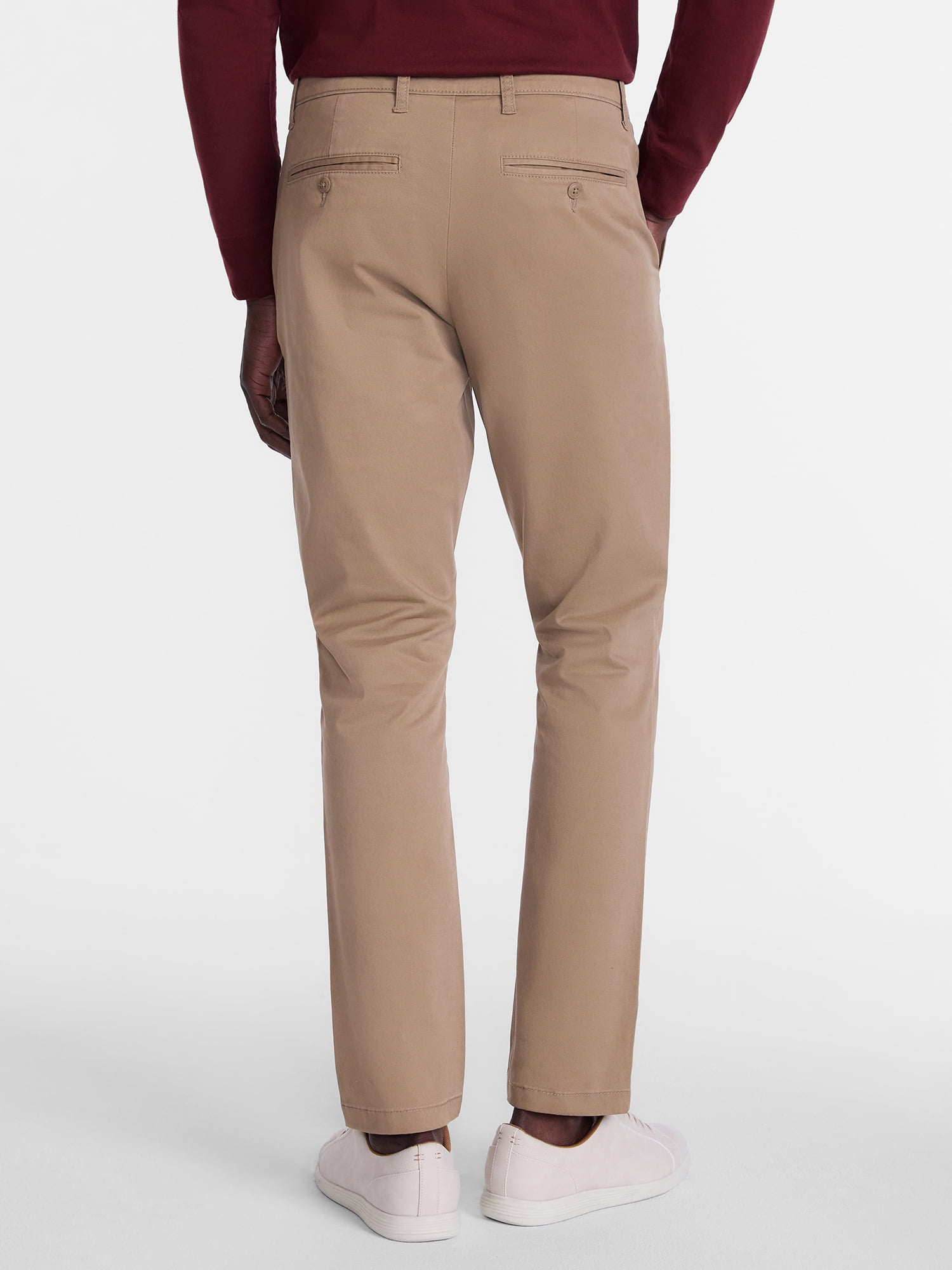 George Men’s Slim Fit Chino Pants, Casual Style (Sizes 28-52)