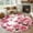 Pink, variant on Kitchen Mats for Floor 3x5 Ft, Pink Roses Non Slip Area Rugs for Kitchen Bedroom Entryway, Spring Floral Elegant Pastoral Butterfly Washable Carpet Runner Rug Floor Mats for Bedroom Home Decor