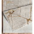 thumbnail image 2 of 7 Ft. 10 In. X 3 Area Rug In Beige, 100% , Stain , For A Luxurious Study Room Beige Rug, In., Soft Pile, Ideal Home Decor, 2 of 2