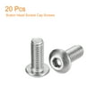 thumbnail image 3 of #10-32x1/2" Button Head Socket Cap Screws, 20 Pack 304 Stainless Steel Screws, 3 of 5