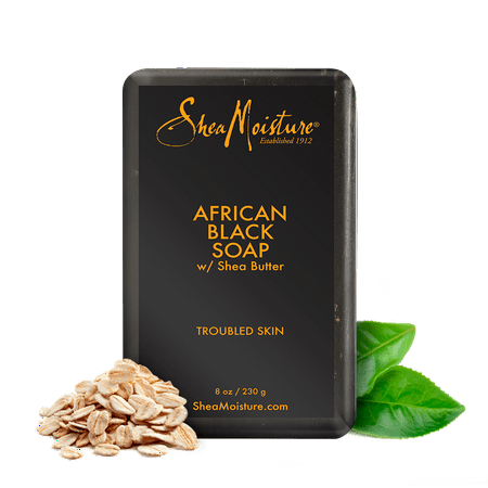 (3 pack) Shea Moisture African Black Bar Soap, 8