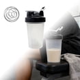 thumbnail image 1 of BotaniNest Protein Shaker Bottle Mixer With Secure Lid And Easy Pour Spout For Gym Workout, 1 of 6