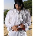 thumbnail image 1 of The Pirate Dressing C1006 Captain Charles Vane Chemise - Blanc - Grand, 1 of 1