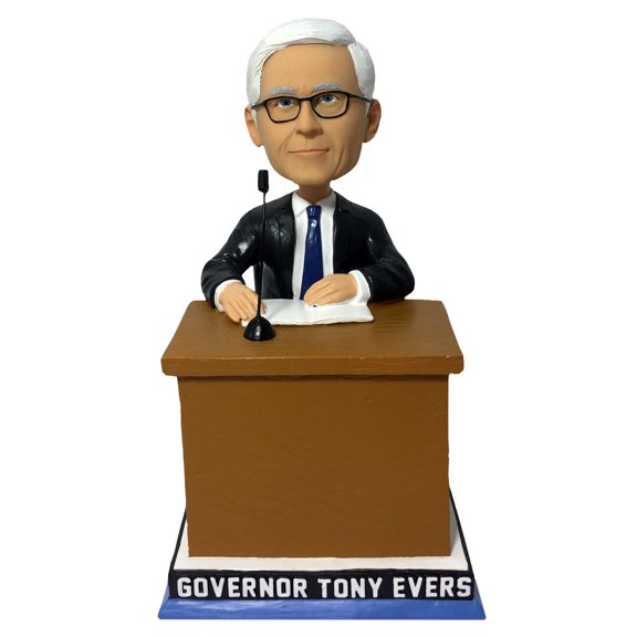 Tony Evers Wisconsin Governor Bobblehead