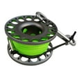 thumbnail image 2 of Carrete De Carrete De De Aleación De Aluminio Premium Y Línea De 30 Clip De Doble Perno De Doble Extremo Para Buceo De Buceo: Elija D gris DYNWAVEMX Buceo, 2 of 8
