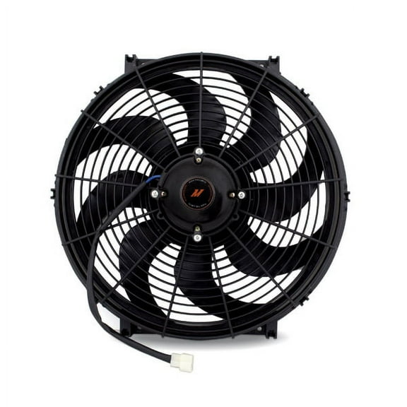 Mishimoto Race Line, High-Flow Fan, 16" Black