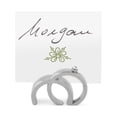 thumbnail image 2 of Weddingstar Double Rings Wedding Place Card Holder (8), 2 of 4