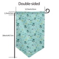 thumbnail image 7 of Wukai Hawaiian Style Print Garden Flag 12.5x18 Inch Double Sided Sun-resistant Rain-resistant, Wrinkle-resistant Colorfast(Only Flag), 7 of 7