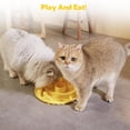 thumbnail image 7 of PuzzleFeeder Cat Puzzle Digger Yellow, 7 of 7