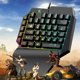 thumbnail image 2 of para Juegos con para Juegos Conjunto de Piezas para Computadora Portátil con Cable USB Macarena Teclado para juegos con una sola mano, 2 of 8