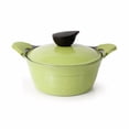thumbnail image 2 of Neoflam 51240 Eela 4.5 qt Ceramic Nonstick Stockpot, Orange Brown, 2 of 7