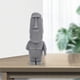 thumbnail image 4 of 1 pieza de estatua antigua de la Isla de Pascua, decoración monolítica para adornos de mesa, color gris Gris 4, 4 of 7