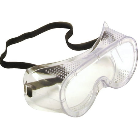 

1PK Safety Works Clear Frame Safety Goggles with Anti-Fog Clear Lenses