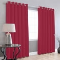thumbnail image 1 of Cortinas Blackout 275cm Ancho X 215cm De Largo En 2 Paneles, 100% Microfibra Poliéster FUCSIA, 1 of 1