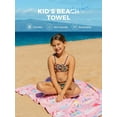 thumbnail image 3 of OCOOPA Diveblues Microfiber Kids Beach Towels,30" x 60" Sand Free Quick Dry Beach Towels for Girls & Boys, 3 of 9