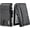 Carbon Black-01, variant on Wallet for Men - with Money Clip Slim Leather Slots Credit Card Holder RFID Blocking Bifold Minimalist Wallet (Money Clip Inside)