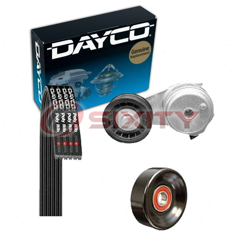 まー Dayco D60855K2 - Serpentine Belt Drive Component Kit Fits